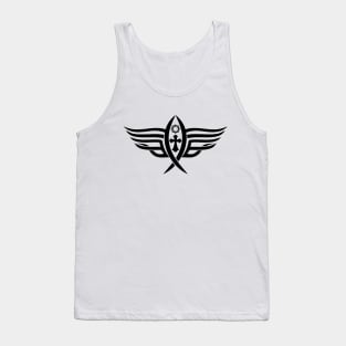 Fish is a sign of Jesus and the first Christians. Tattoo style. Tank Top